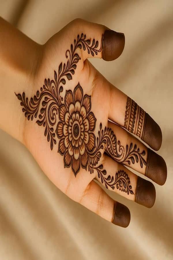 تصویر 4 از حنای دست عروس عربی بسته بندی شکیل مخصوص مجالس